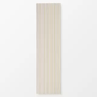 Tischläufer Längsstreifen Sand Beige
