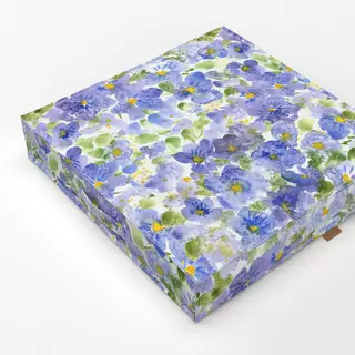 Bodenkissen Stiefmütterchen Violett
