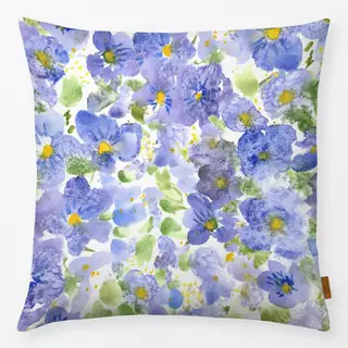 Kissen Stiefmütterchen Violett