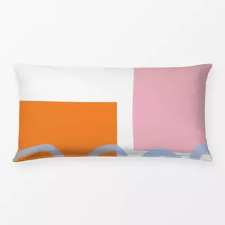 Bettwäsche Wellen orange