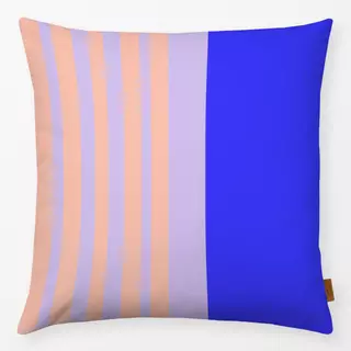 Kissen Stripes soft blue lila
