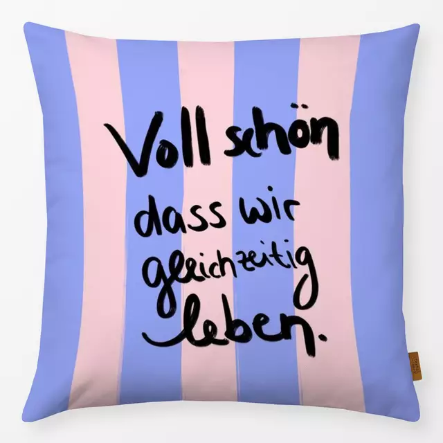 Kissen Voll schön von Ute Arnold