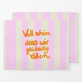 Tischset Voll schön