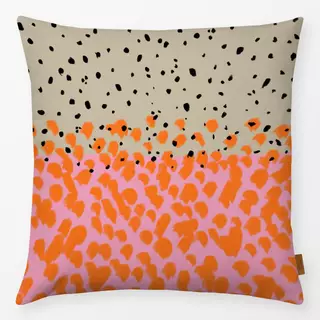 Kissen Dots orange lover
