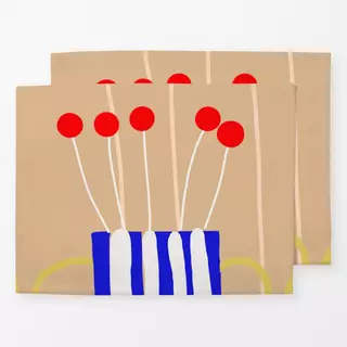 Tischset Vase Luna