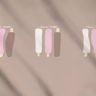 Meterware Eis Minimilk