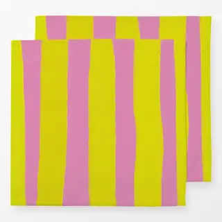Servietten Pinky lemon stripes