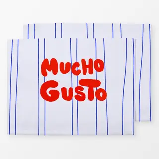 Tischset Mucho Gusto lightblue