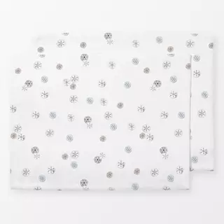 Tischset Snowflakes Weihnachten