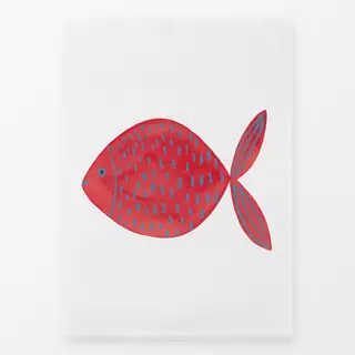 Geschirrtücher Roter Fisch 2