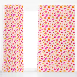 Dekovorhang Pink Summer