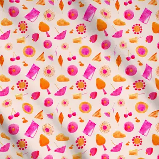 Meterware Pink Summer