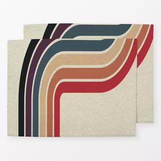 Tischset Retro