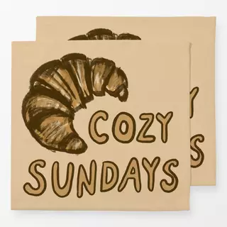 Servietten Cozy Sundays