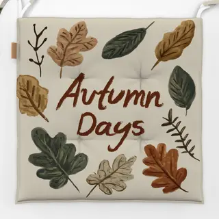 Sitzkissen Autumn Days Blätter