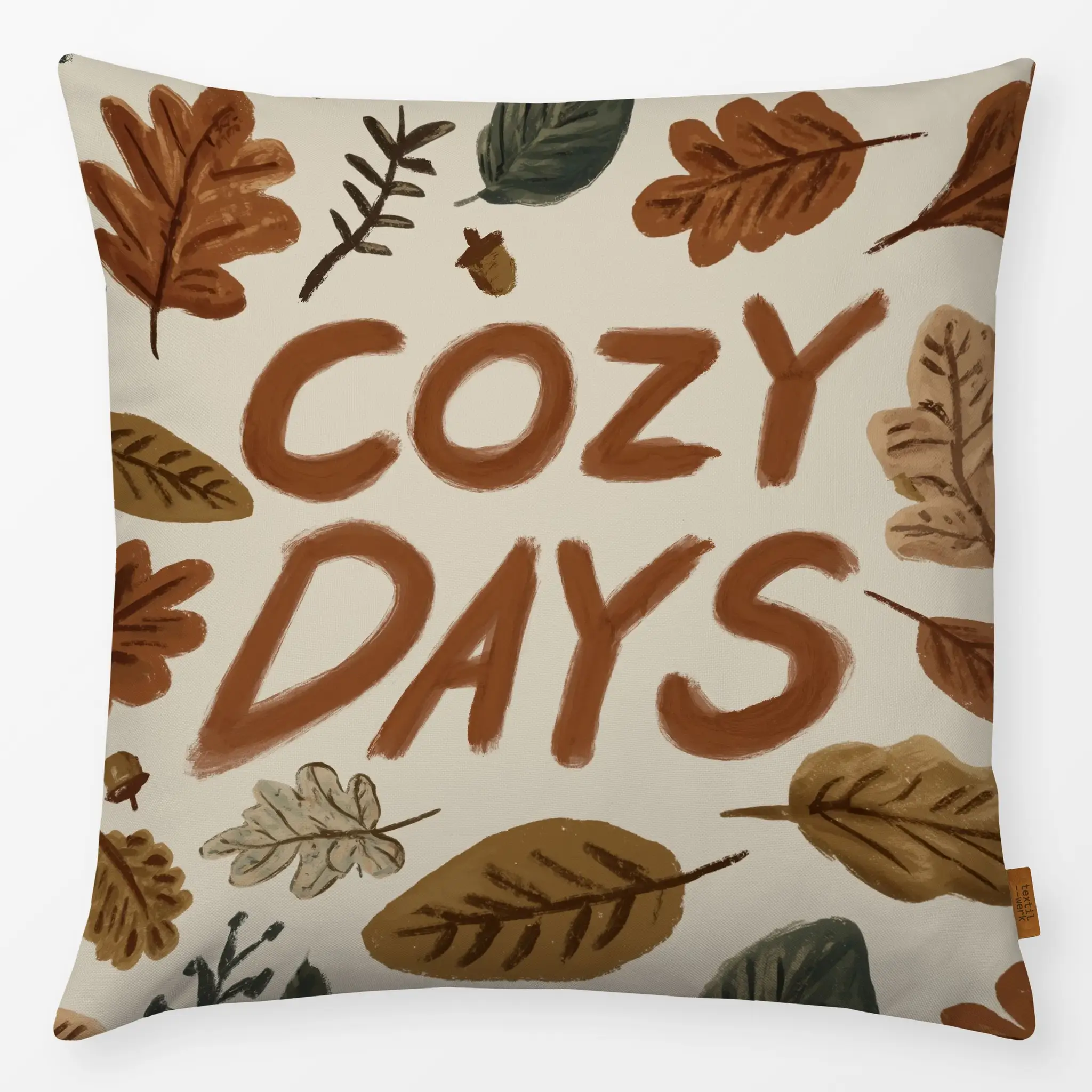 Kissen Kissen Cozy Days Blätter