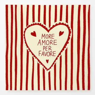 Tischdecke More Amore Per Favore