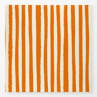 Tischdecke Streifen Orange