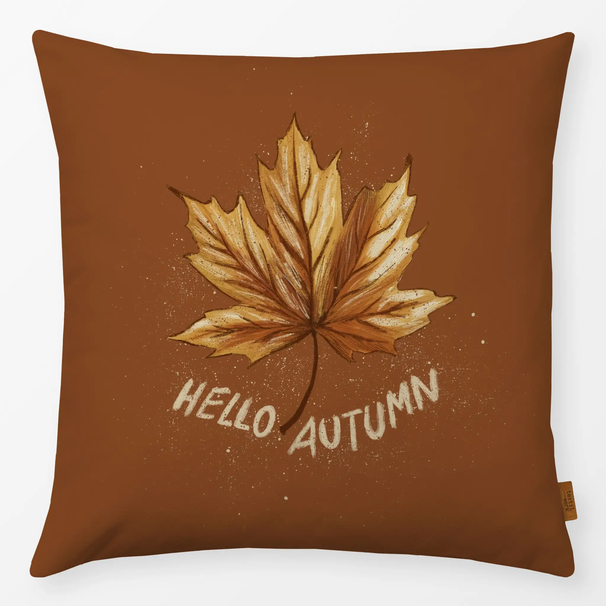 Kissen Kissen Hello Autumn Ahornblatt