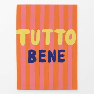 Geschirrtücher Tutto Bene orangerosa Streifen