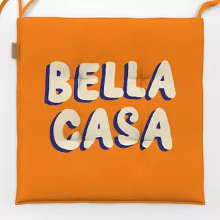 Sitzkissen Bella Casa orange