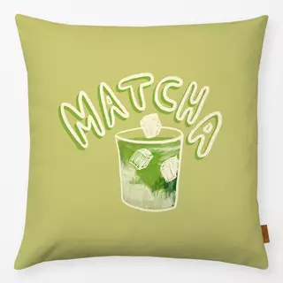Kissen Matcha grün