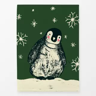Geschirrtücher Pinguin grün rosa