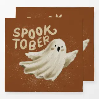 Servietten Geist Spooktober