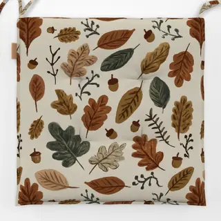 Sitzkissen Herbstblätter