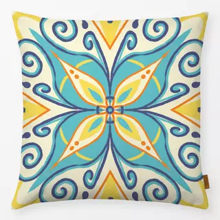 Kissen Sommer-Mandala
