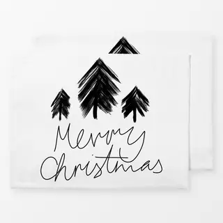 Tischset Merry Christmas Wald