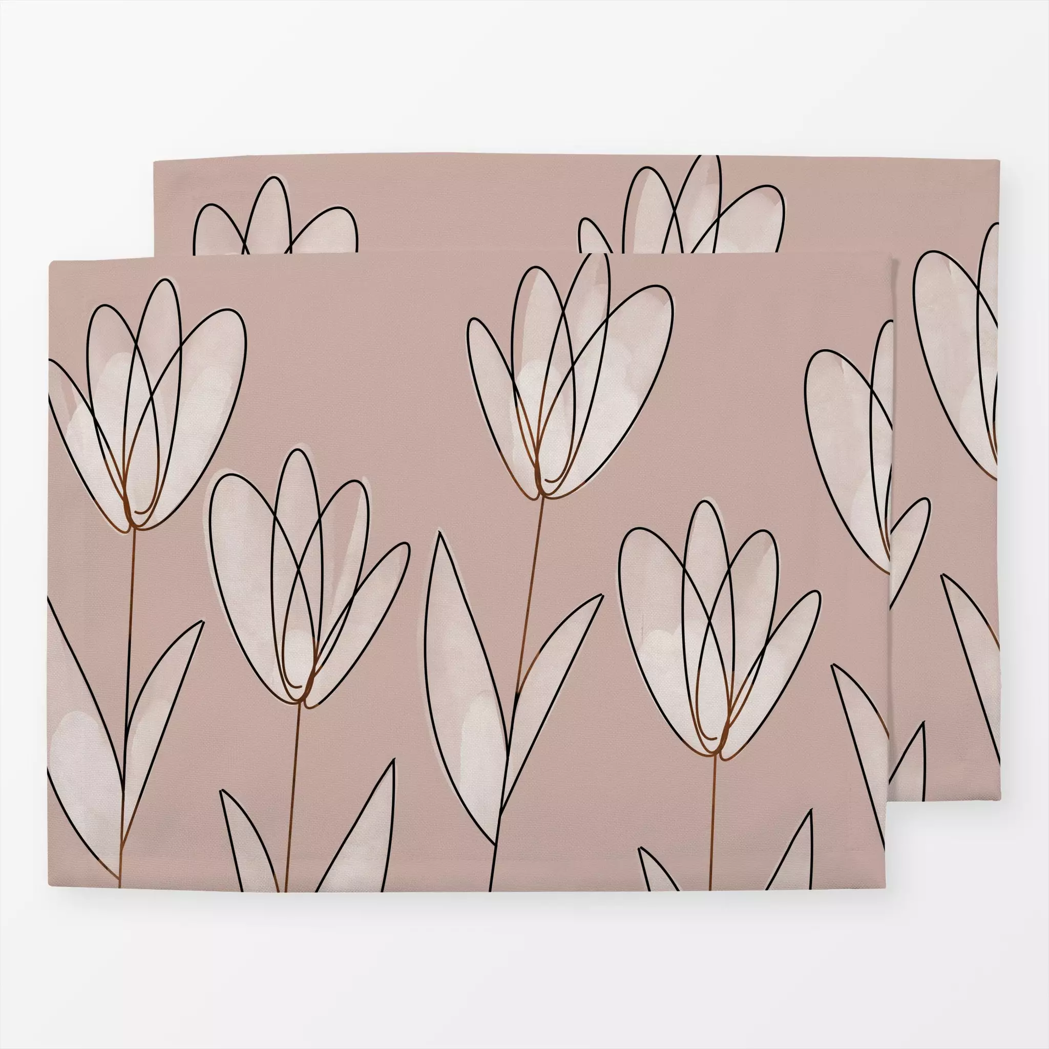 Tischset Frühling 2, Blumen, Ostern, von Lena Lackmann
