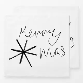 Servietten Merry XMas
