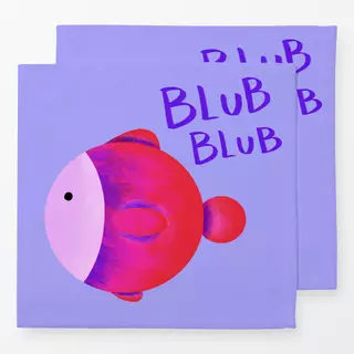 Servietten Fisch