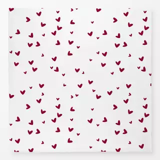 Tischdecke Kleine Herzchen