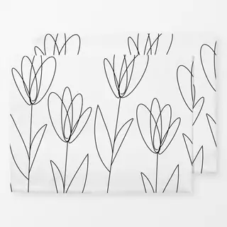 Tischset Tulpen
