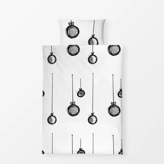 Bettwäsche Weihnachtskugeln no1
