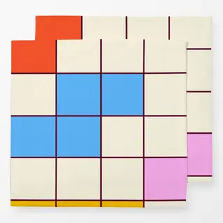 Servietten Tetris no1