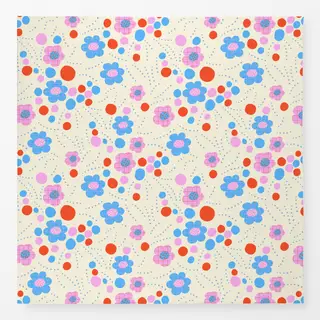 Tischdecke Blumenbeet no1