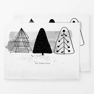 Tischset Tannenbaum no1