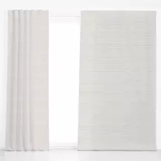 Dekovorhang Streifen Beige Hell