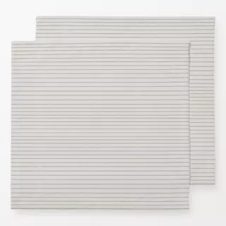 Servietten Streifen Beige Hell