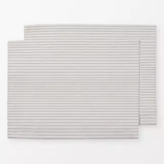 Tischset Streifen Beige Hell