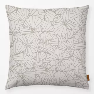 Kissen Muscheln Beige Hell