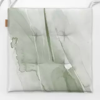 Sitzkissen Brush strokes warm tones 1 Brush strokes green tones 1