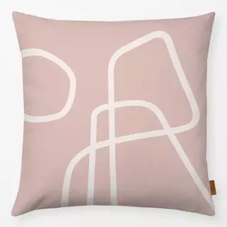 Kissen Linear composition Rose 1
