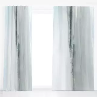 Dekovorhang Bluish watercolor strokes