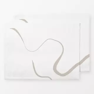 Tischset Ink Strokes 1 Beige