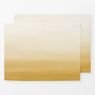 Tischset Yellow Watercolor Gradient