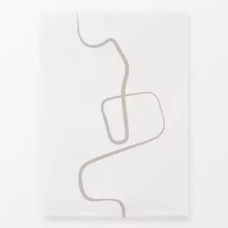 Geschirrtücher Ink Strokes 2 Beige